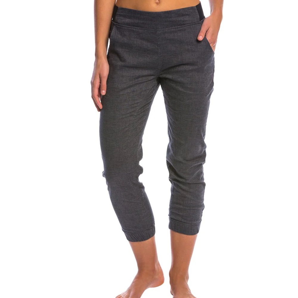 Prana Annexi Yoga Pant Women’s Small Heather Gray Joggers Pull On Elastic Waist - Picture 9 of 9